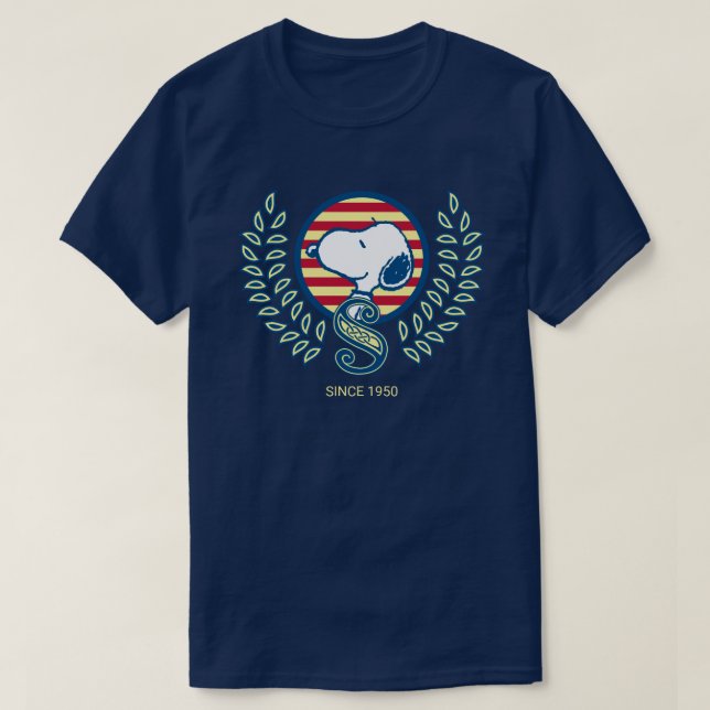 Erdnüsse | Snoopy Heraldry T-Shirt (Design vorne)
