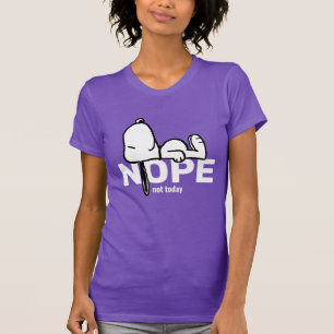 Erdnüsse Snoopy heute nicht T-Shirt