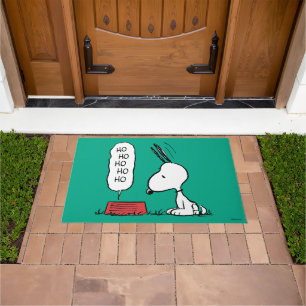 Erdnüsse   Snoopy Ho Ho Ho Food Disc Fußmatte