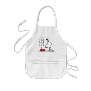 Erdnüsse Snoopy Ho Ho Ho Food Disc Kinderschürze