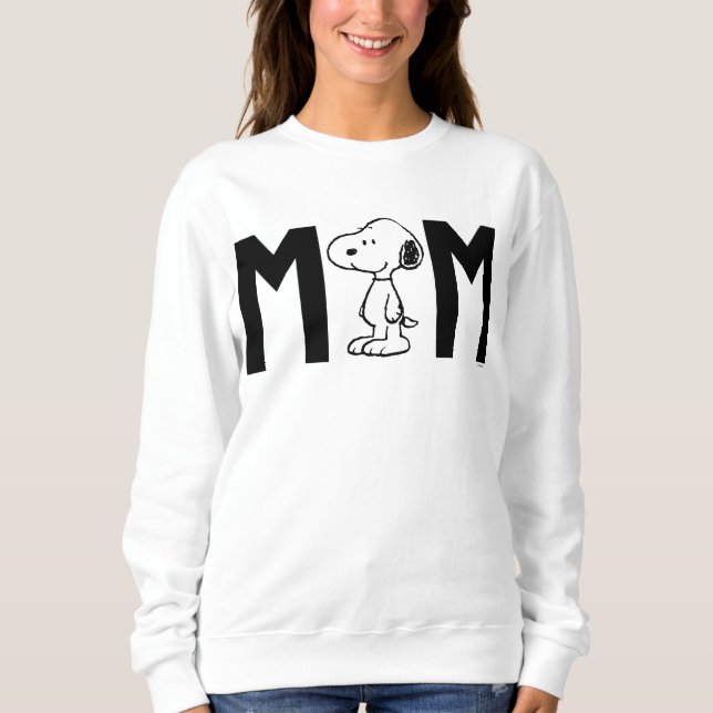Erdnüsse Snoopy Ich bin die Mama Sweatshirt (Vorderseite)