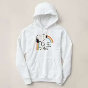 Erdnüsse   Snoopy Ich bin stolz auf mich Hoodie