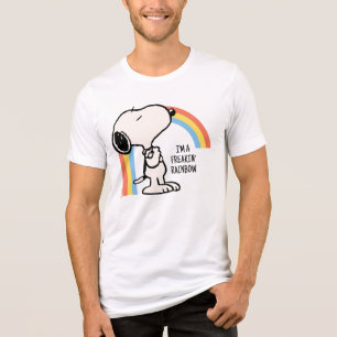Erdnüsse   Snoopy Ich bin stolz auf mich Tri-Blend Shirt