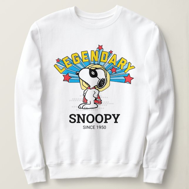 Erdnüsse | Snoopy ist legendär Sweatshirt (Design vorne)