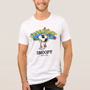 Erdnüsse Snoopy ist legendär Tri-Blend Shirt