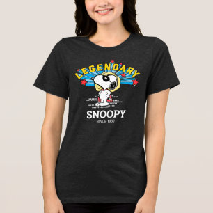 Erdnüsse Snoopy ist legendär Tri-Blend Shirt