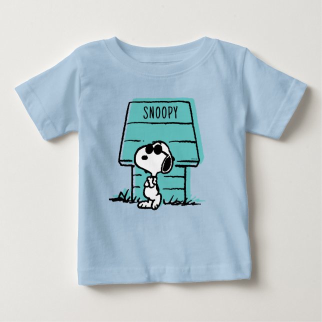 Erdnüsse | Snoopy ist real Baby T-shirt (Vorderseite)