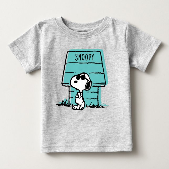 Erdnüsse | Snoopy ist real Baby T-shirt (Vorderseite)