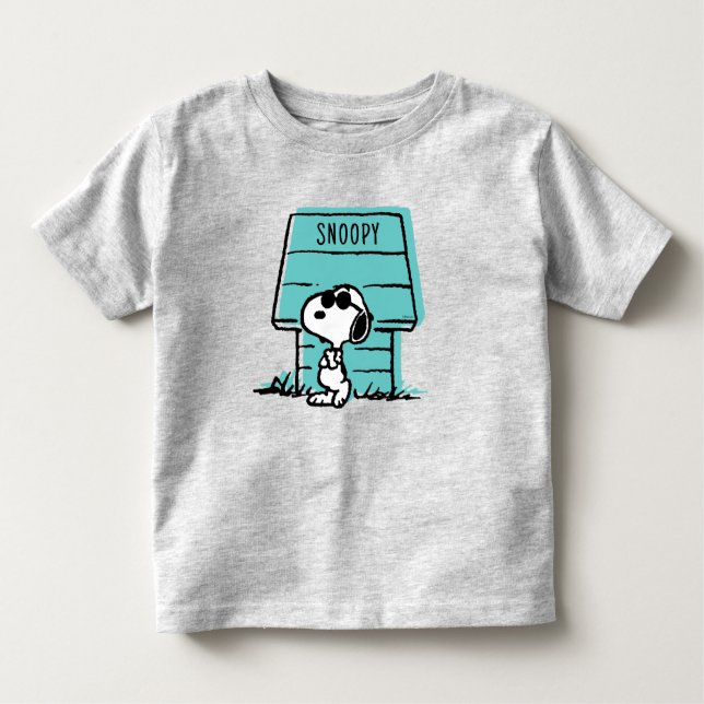 Erdnüsse | Snoopy ist real Kleinkind T-shirt (Vorderseite)