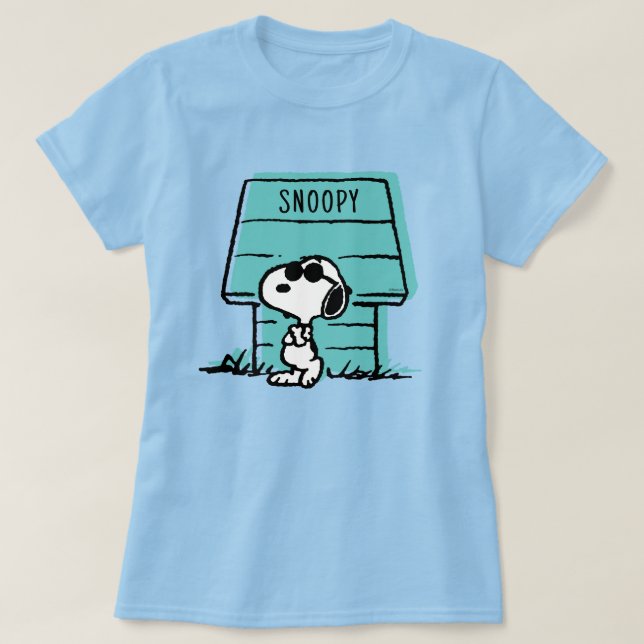Erdnüsse | Snoopy ist real T-Shirt (Design vorne)