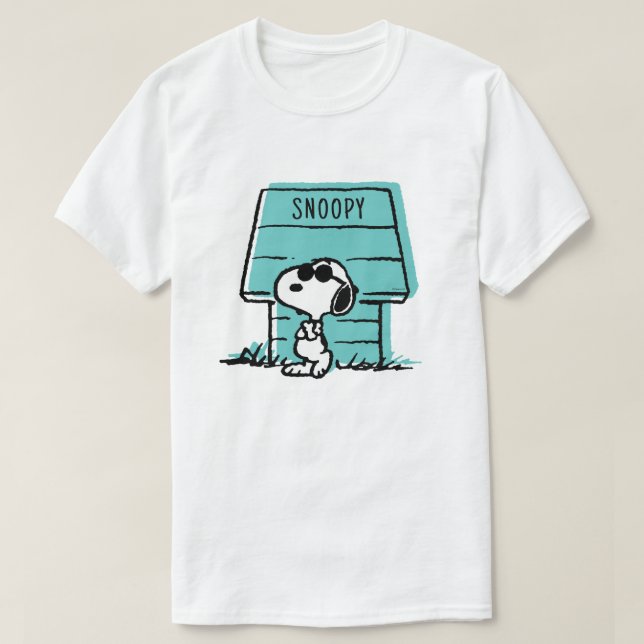 Erdnüsse | Snoopy ist real T-Shirt (Design vorne)