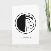 Erdnüsse | Snoopy Just Sprichwort Hi | Foto hinzuf