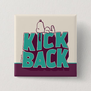 Erdnüsse   Snoopy Kickback Button