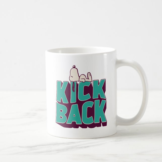 Erdnüsse | Snoopy Kickback Kaffeetasse (Rechts)