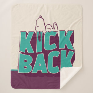 Erdnüsse   Snoopy Kickback Sherpadecke