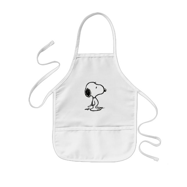Erdnüsse | Snoopy Kinderschürze (Vorne)