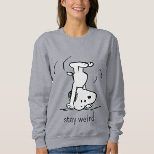 Erdnüsse   Snoopy-Kopfstand Sweatshirt