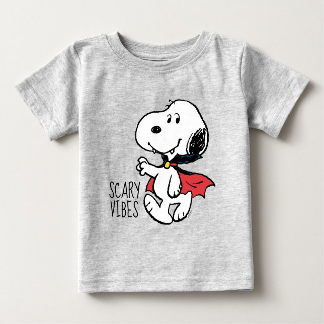 Erdnüsse | Snoopy Lächeln Vampire Baby T-shirt (Vorderseite)
