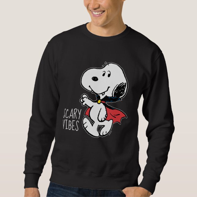 Erdnüsse | Snoopy Lächeln Vampire Sweatshirt (Vorderseite)