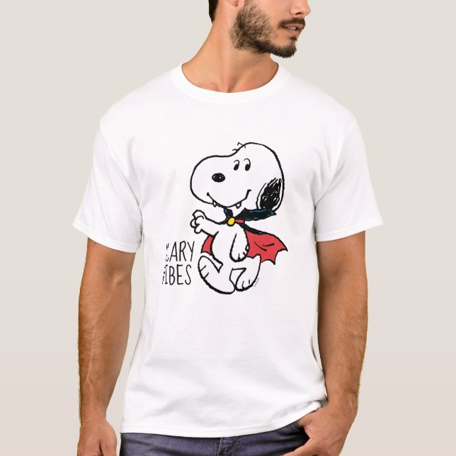 Erdnüsse | Snoopy Lächeln Vampire T-Shirt (Vorderseite)