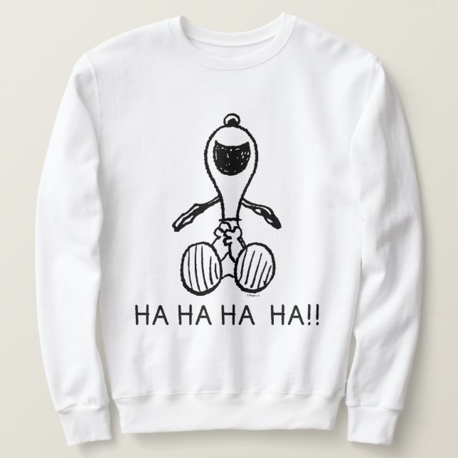 Erdnüsse | Snoopy Laughs Sweatshirt (Design vorne)