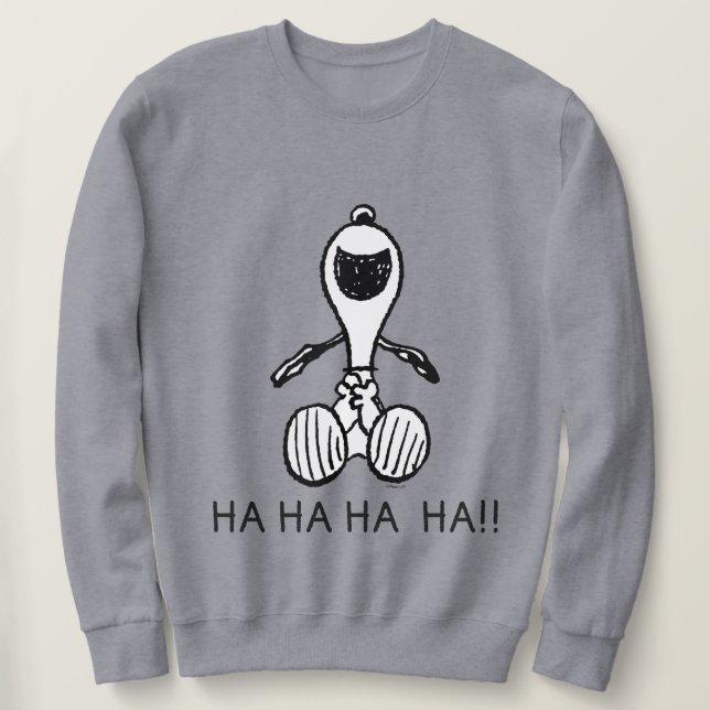 Erdnüsse | Snoopy Laughs Sweatshirt (Design vorne)