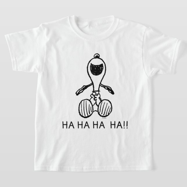 Erdnüsse | Snoopy Laughs T-Shirt (Ablage )