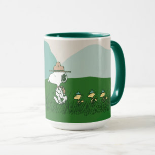 Erdnüsse   Snoopy Leader of the Pack Tasse