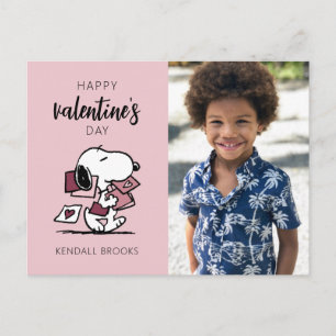 Erdnüsse Snoopy liefert Valentine Postkarte