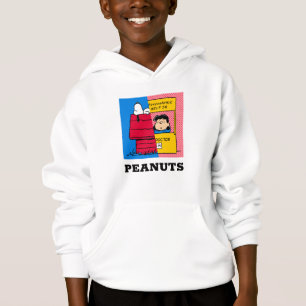 Erdnüsse Snoopy & Lucy Half & Half Hoodie