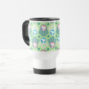 Erdnüsse Snoopy Mint Green Deko Dreams Pattern Reisebecher