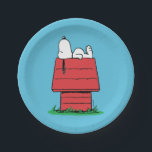 Erdnüsse | Snoopy Napping Pappteller<br><div class="desc">Fügen Sie eine entspannte und skurrile Touch zu Ihren Ansammlungen mit diesen Tellern,  die Snoopy besticht und friedlich nackt. Dieses reizvolle Design eignet sich ideal für lässige Mahlzeiten,  Picknick oder Party und bringt den entspannten Charme der Peanuts-Bande an Ihren Tisch.</div>