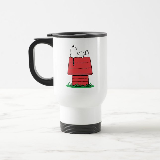 Erdnüsse | Snoopy Napping Reisebecher (Links)