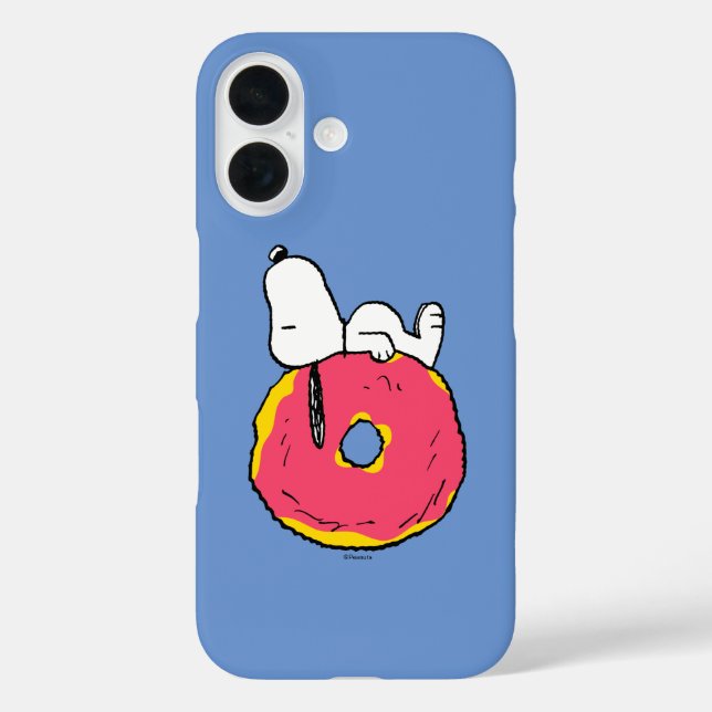 Erdnüsse | Snoopy Pink Donut Case-Mate iPhone Hülle (Rückseite)