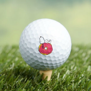 Erdnüsse Snoopy Pink Donut Golfball