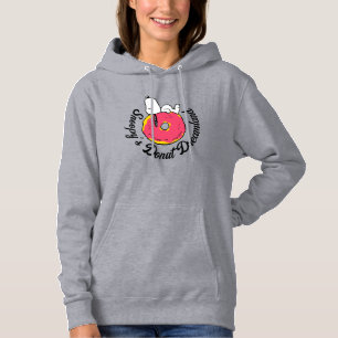 Erdnüsse   Snoopy Pink Donut Hoodie