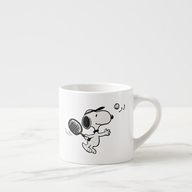 Erdnüsse | Snoopy Plays Tennis Espressotasse (Rechts)
