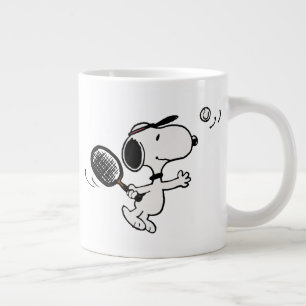 Erdnüsse   Snoopy Plays Tennis Jumbo-Tasse