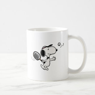 Erdnüsse   Snoopy Plays Tennis Kaffeetasse