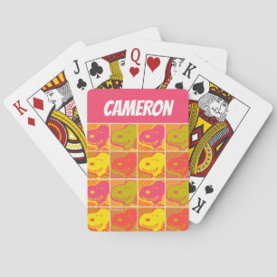 Erdnüsse   Snoopy Pop Art Muster Kartenspielen Spielkarten