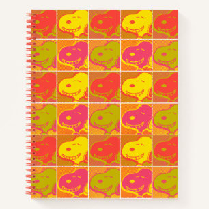 Erdnüsse   Snoopy Pop Art Pattern Notizbuch