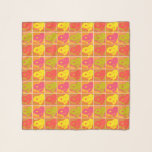 Erdnüsse | Snoopy Pop Art Pattern Schal<br><div class="desc">Karo dieses lustige Design von Peanuts mit Snoopy.</div>
