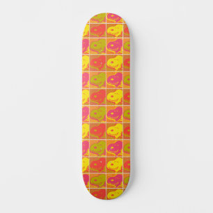 Erdnüsse   Snoopy Pop Art Pattern Skateboard