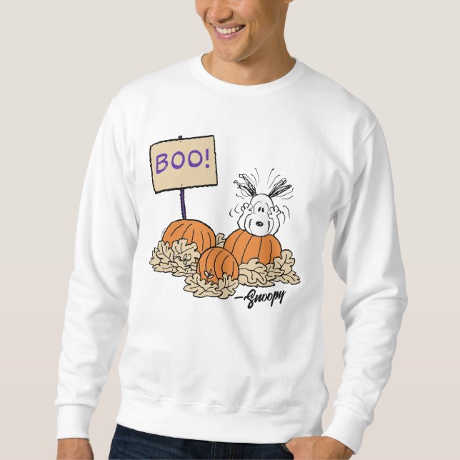 Erdnüsse | Snoopy Pumpkin Patch Boo! Sweatshirt (Vorderseite)