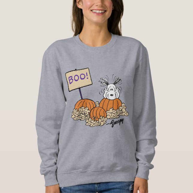 Erdnüsse | Snoopy Pumpkin Patch Boo! Sweatshirt (Vorderseite)
