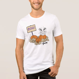 Erdnüsse Snoopy Pumpkin Patch Boo! Tri-Blend Shirt