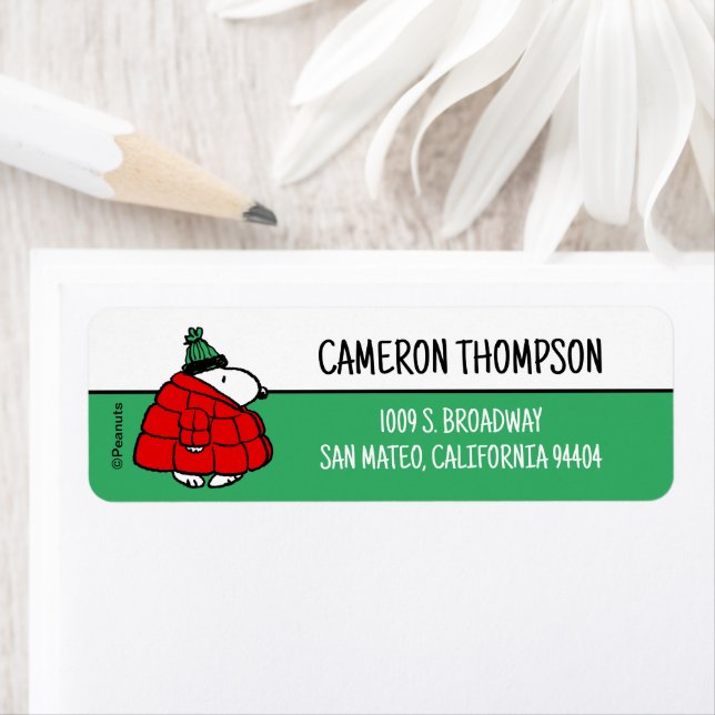 Erdnüsse | Snoopy Red Puffer Jacket (Insitu)