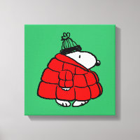 Erdnüsse | Snoopy Red Puffer Jacket
