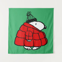 Erdnüsse | Snoopy Red Puffer Jacket