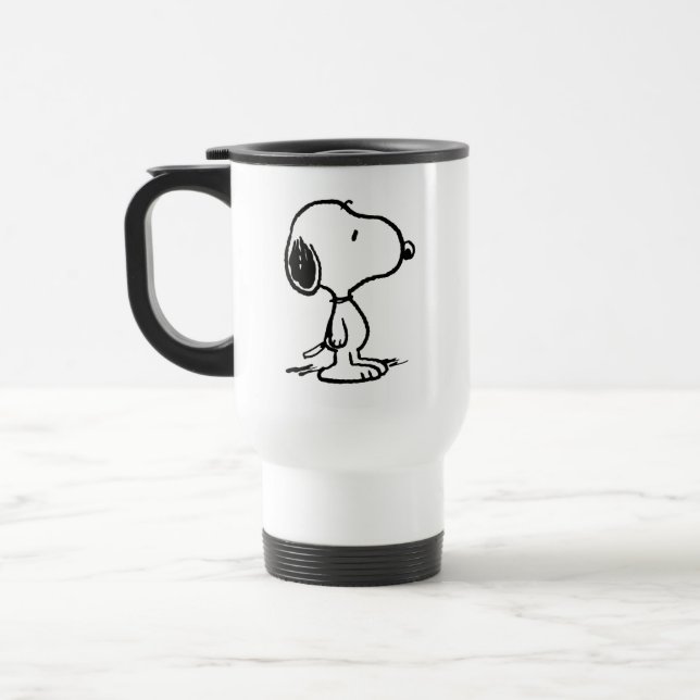 Erdnüsse | Snoopy Reisebecher (Links)